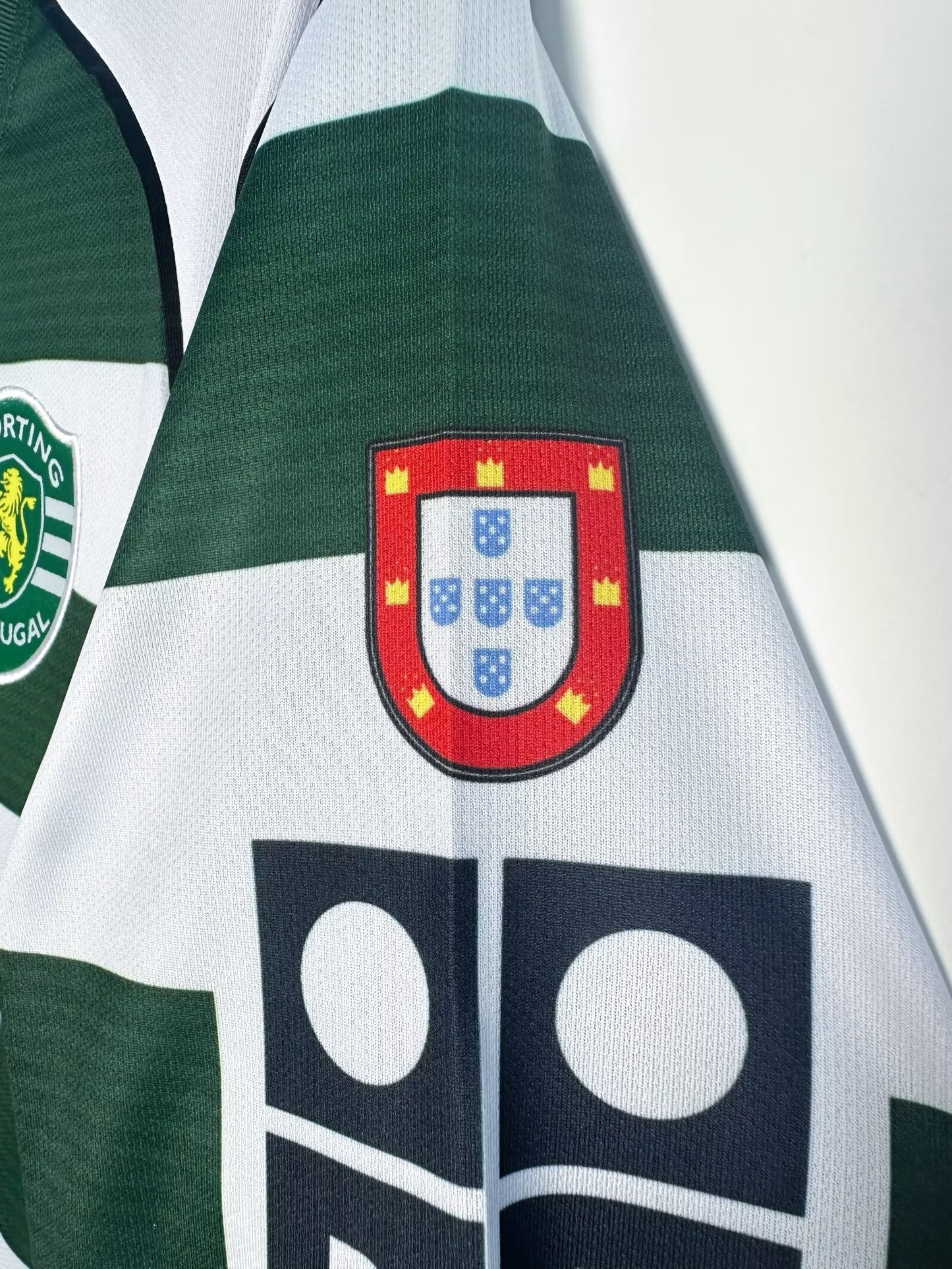 Sporting CP 2001-2003 Long Sleeve Home Kit