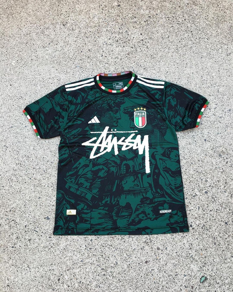 Italy X Stussy Green Kit Limited edition