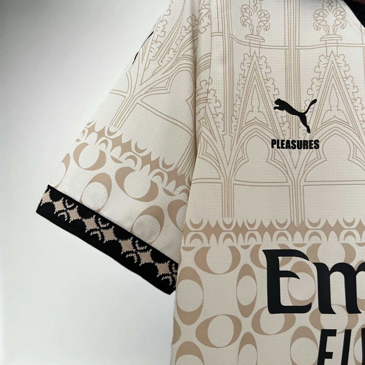 AC Milan X Puma X Pleasures White Special Kit