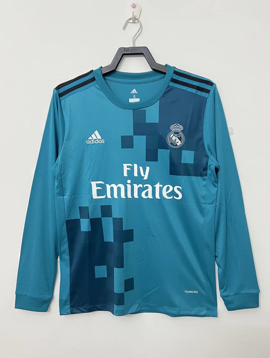 Real Madrid 2017-2018 Long Sleeve Kit