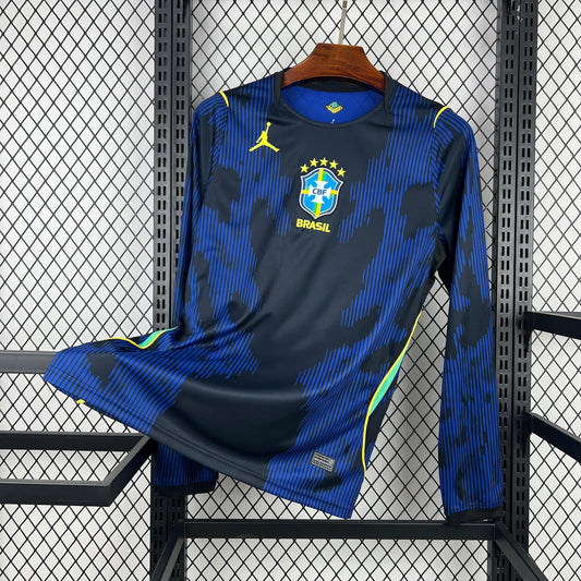 2026 Brazil Away World Cup Kit Long Sleeve